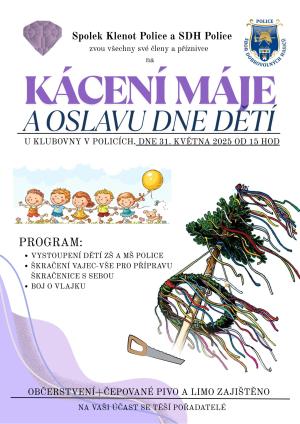 Kácení máje a oslava Dne dětí 1